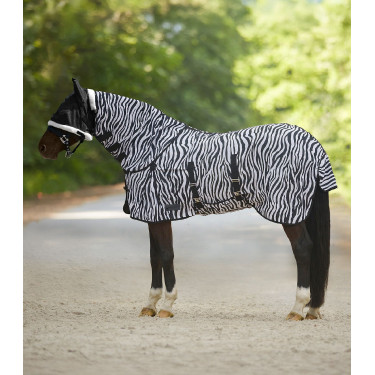 Camicia anti-mosche Waldhausen Zebra Nero / bianco