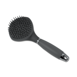 Spazzola Waldhausen a setole lunghe con manico in gel Nero