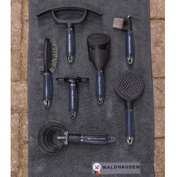 Spazzola Waldhausen a setole lunghe con manico in gel Nero