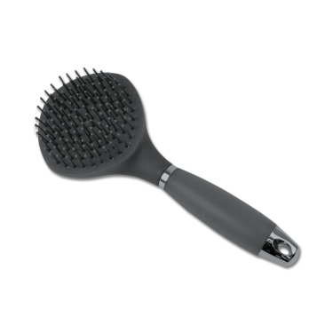 Spazzola Waldhausen a setole lunghe con manico in gel Nero