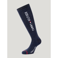 Calze Tommy Hilfiger Equestrian Riga Cielo del deserto Blu
