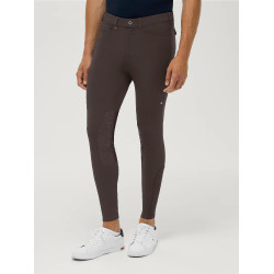 Pantaloni da equitazione Stanton con grip alle ginocchia Cacao Marrone