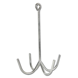 Ancora a 4 branche Waldhausen in metallo Grigio