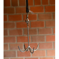Ancora a 4 branche Waldhausen in metallo Grigio Ancora a 4 branche Waldhausen in metallo Grigio