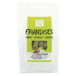 Dolcetti per cavalli al gusto pera e uva Hippotonic