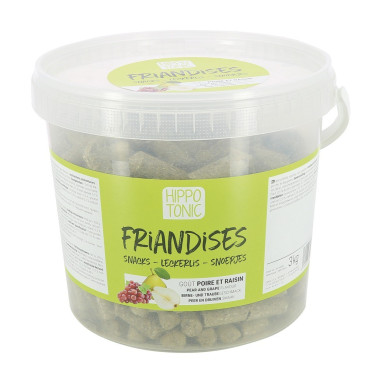 Dolcetti per cavalli al gusto pera e uva Hippotonic Dolcetti per cavalli al gusto pera e uva Hippotonic