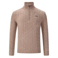 Maglione equitazione uomo HV Polo Dan con zip