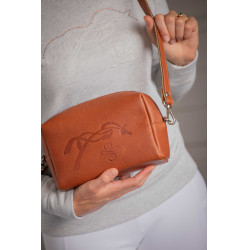 Borsa Pénélope Laly Gold Dorato / cognac Marrone