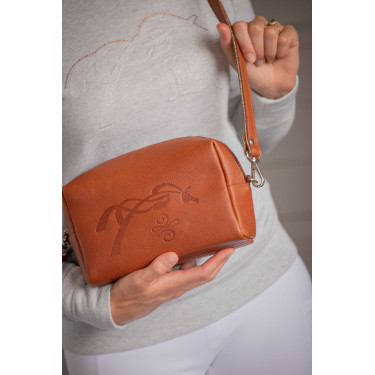 Borsa Pénélope Laly Gold Dorato / cognac Marrone