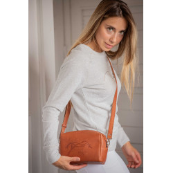 Borsa Pénélope Laly Gold Dorato / cognac Marrone