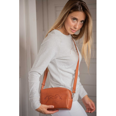 Borsa Pénélope Laly Gold Dorato / cognac Marrone
