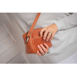 Borsa Pénélope Laly Gold Dorato / cognac Marrone