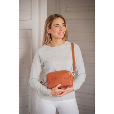 Borsa Pénélope Laly Gold Dorato / cognac Marrone