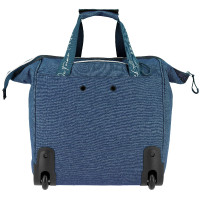 Borsa per strigliatura con rotelle Equithème Nero