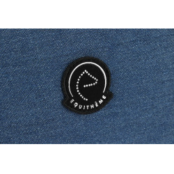Borsa per strigliatura con rotelle Equithème Denim Blu