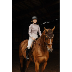 Pantaloni equitazione donna Equithème Sally grip