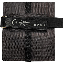 Portacarte Je t'aime Equithème Marrone