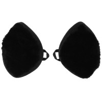 Cuffie per cavalli Ti amo Equithème Nero