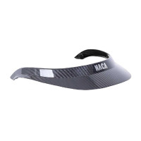 Visiera M per casco Naca carbonio Blu brillante / argentato Argento