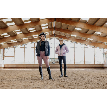Pantaloni equitazione donna silicone Equithème Flora