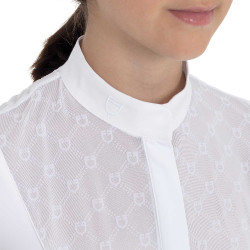 Polo da concorso bambina con tulle Equestro bambino Polo da concorso bambina con tulle Equestro bambino