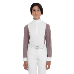 Polo da concorso bambina con traforatura Equestro bambino Polo da concorso bambina con traforatura Equestro bambino