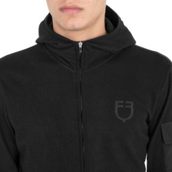 Felpa uomo in pile con zip Equestro Felpa uomo in pile con zip Equestro