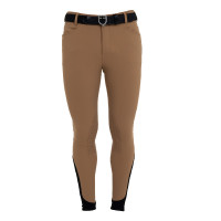 Pantaloni uomo slim fit con grip al ginocchio Equestro
