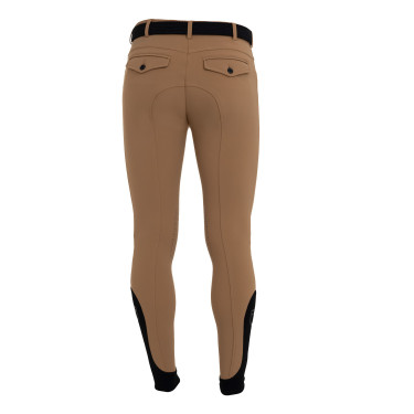 Pantaloni uomo slim fit con grip al ginocchio Equestro