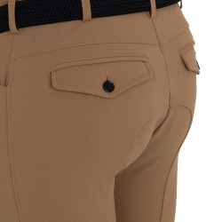 Pantaloni uomo slim fit con grip al ginocchio Equestro
