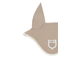 Cuffietta in tessuto tecnico con finiture a contrasto Equestro Antler / viola feltro