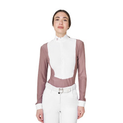 Polo concorso donna in tessuto tecnico invernale Equestro