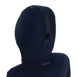Felpa donna in pile con zip Equestro Felpa donna in pile con zip Equestro