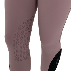 Pantaloni donna vita alta con grip al ginocchio Equestro