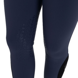 Pantaloni donna vita alta con grip al ginocchio Equestro