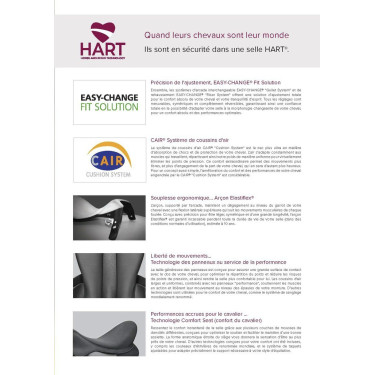 Sella Bates Caprilli Close Contact Hart Marrone