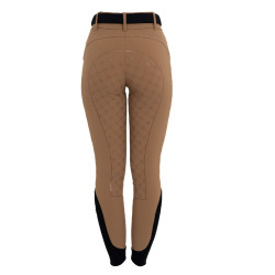 Pantaloni donna vita alta full grip monogram Equestro Pantaloni donna vita alta full grip monogram Equestro