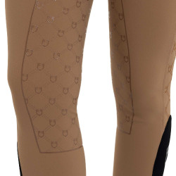 Pantaloni donna vita alta full grip monogram Equestro Pantaloni donna vita alta full grip monogram Equestro