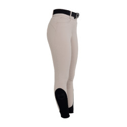 Pantaloni donna full grip vita alta in tessuto tecnico bi-stretch Equestro