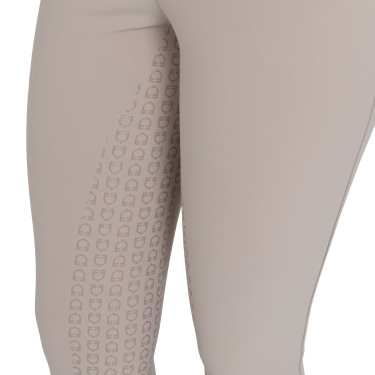 Pantaloni donna full grip vita alta in tessuto tecnico bi-stretch Equestro