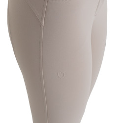Pantaloni donna full grip vita alta in tessuto tecnico bi-stretch Equestro