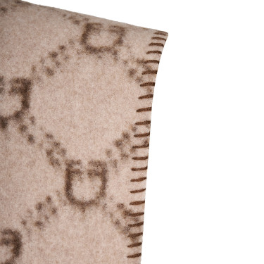 Mantella donna in lana monogram Equestro