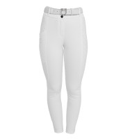 Pantaloni donna vita alta full grip con strass Equestro