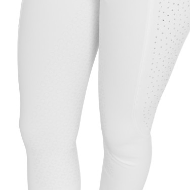 Pantaloni donna vita alta full grip con strass Equestro