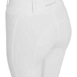 Pantaloni donna vita alta full grip con strass Equestro
