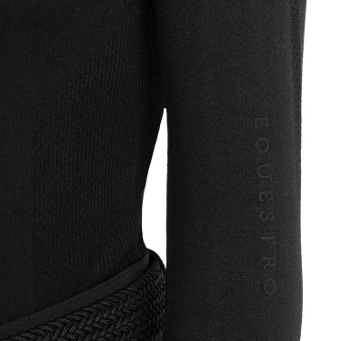Polo allenamento donna in maglia tecnica con zip Equestro Polo allenamento donna in maglia tecnica con zip Equestro