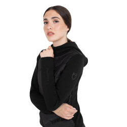 Capospalla tecnico donna con imbottitura frontale Equestro Capospalla tecnico donna con imbottitura frontale Equestro