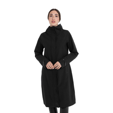 Softshell lungo donna con apertura posteriore Equestro Softshell lungo donna con apertura posteriore Equestro