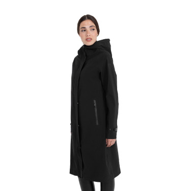Softshell lungo donna con apertura posteriore Equestro Softshell lungo donna con apertura posteriore Equestro
