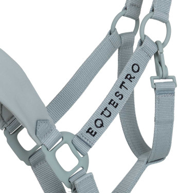 Cavezza tecnica con doppia regolazione e fibbie rivestite in gomma Equestro